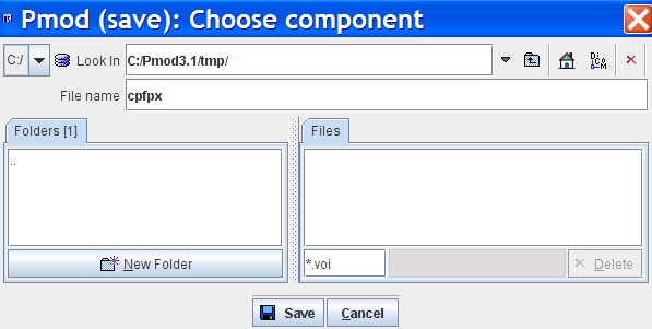 Component Saving