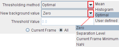 External Tool Background Subtraction