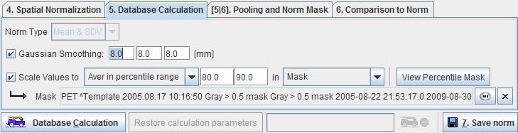 Brain DB Parameters