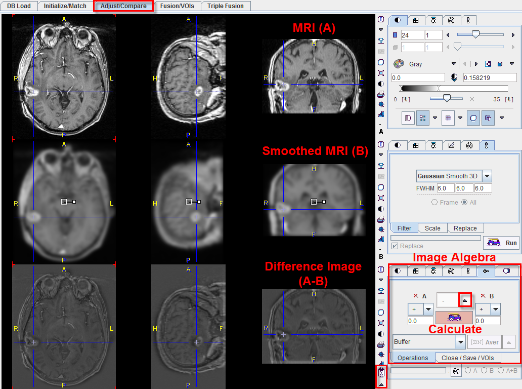 PFUS Image Algebra