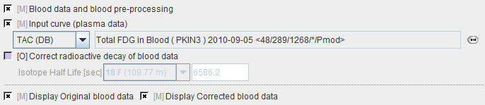 PXMOD MRGlu (Patlak) Blood Pre-Processing