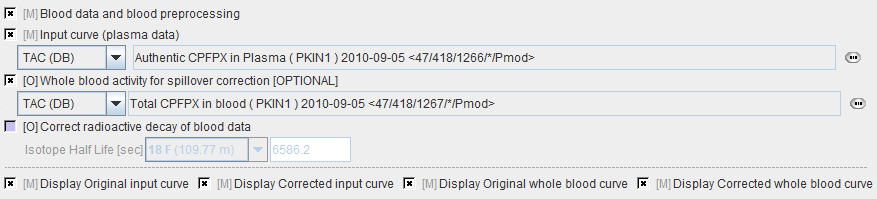 PXMOD 2-Compartment, DV Blood Pre-Processing