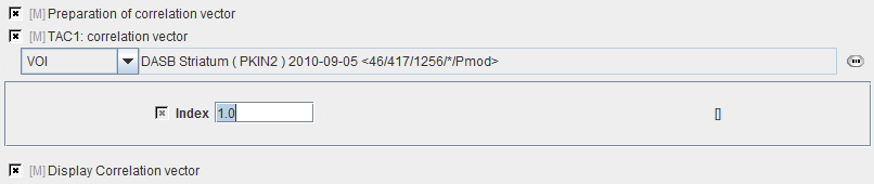 PXMOD Correlation Model Pre-Processing